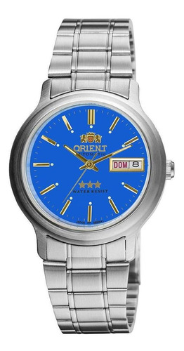 Relógio Orient Automático Original Azul 469wa1af A1sx