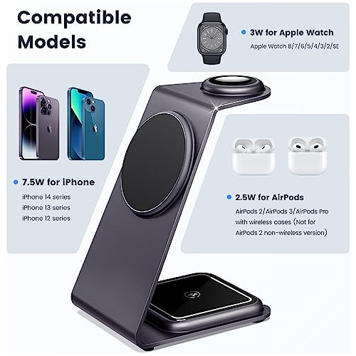 Ic 3 In 1 Wireless Charging Station For Magsafe iPhone ...