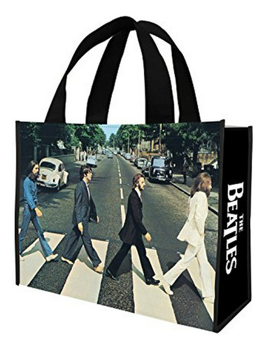 El Beatles Abbey Road Grande Reciclado Shopper Tote 72373.