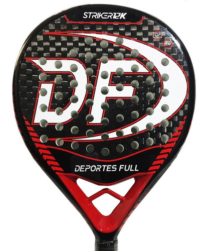 Imagen 1 de 3 de Paleta De Padel Df Striker 12k + Carbono 12k + Envio Gratis!