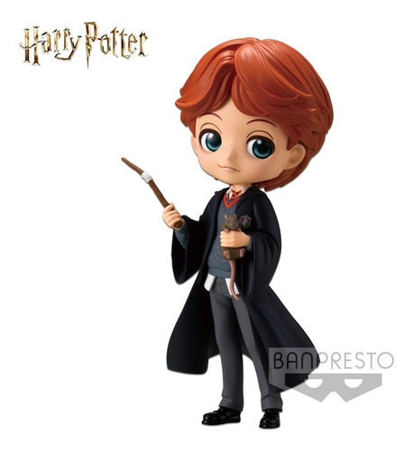 Figure Q Posket  Ron Weasley With Scabbers