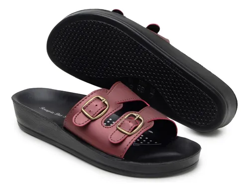 Chinelo da sales puma vinho