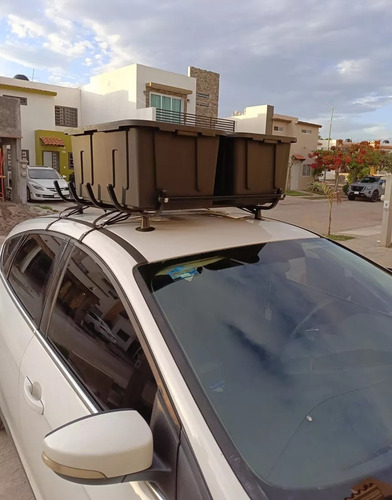 Porta Equipaje Araña Para Carro + Red Canastilla 1 X 1