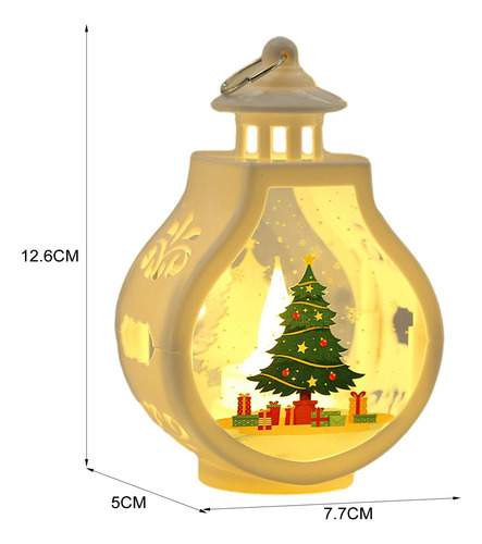 Linterna De Vela Navideña, Linterna De Árbol De Navidad