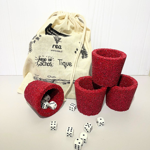 Juego De Cachos Tique De Caucho Reciclado