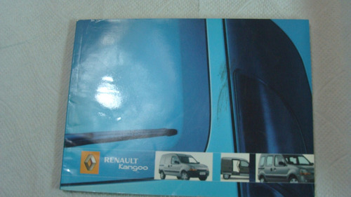 Manual De Uso Del Renault Kangoo Furgon/ Break 1,6l Y 1.9 D 