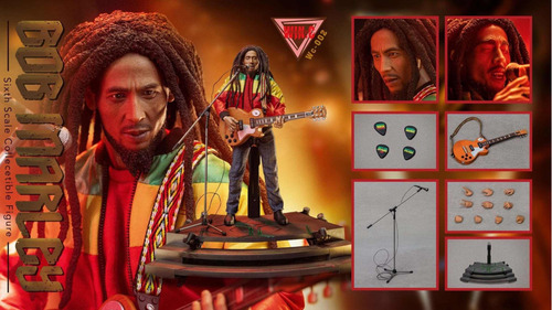 Bob Marley Pacifist Singer 1/6 Win C. Studios Hot Toys