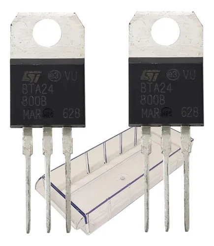 comprar Transistor Scr Triac Bta24 800 (2 Peças) Bta24 600 Original