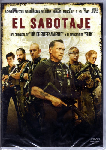 El Sabotaje ( Schwarzenegger ) Dvd Original Nuevo Sellado