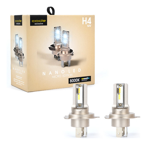 Nano Led Micro 8000k H4 Code