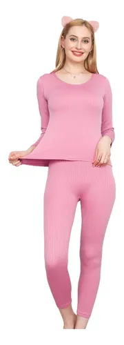 Conjunto Térmico Mujer Pijamas Blusa Y Legging Pijama