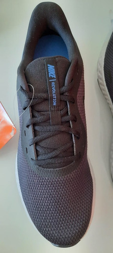 Tenis Nike Revolution 5 - Cinza Esc. - Oferta Promoção