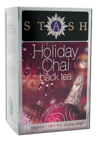 Stash Tea Holiday Chai Té, 18 Ct