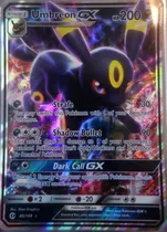 Comprar Carta Pokemon De Umbreon Gx 80\u002F149 De La Expansión Sol Y Lun