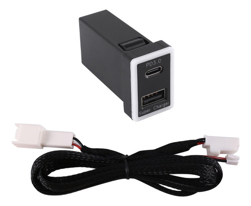 Socket Cup Charger With Pd+usb Interface Qc3.0 Tip 1