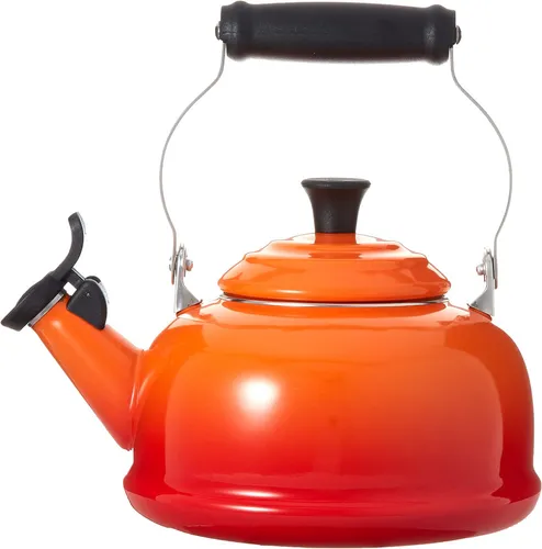 Le Creuset Enamel-on-steel Whistling 1.7 Quart Teakettle,...