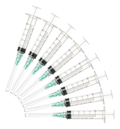 5ml 21g 38mm/1.5in Disposable Luer Lock Supplies 20pack