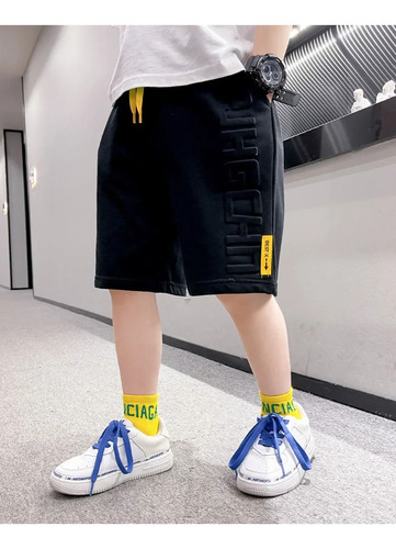 Pantalones Cortos Transpirables De Algodón De Verano Para Ni