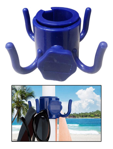 2 Colgador De Gancho Colgante Para Sombrilla De Playa De 4