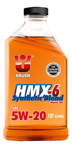 Aceite 5w20 Semisintetico Dauer 1qt 