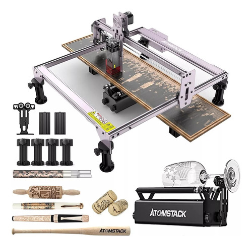 Atomstack A5 Pro 5w Grabador Láser + Kit De Rodillos