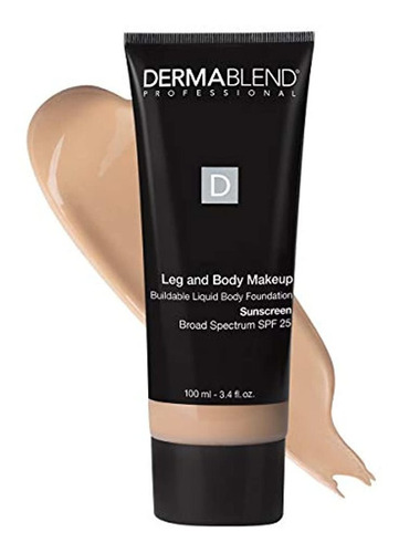 Dermablend Leg And Body Makeup, With Spf 25. Skin Perfecting