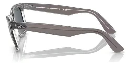 Óculos de Sol Ray-Ban Wayfarer RB2140 com Lente Azul e Armação