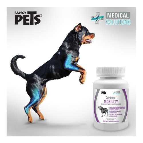 Imagen 2 de 2 de Complete Mobility Para Perros 60 Tabletas Ms
