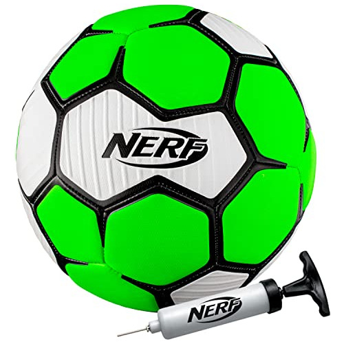 Nerf Proshot Kids Soccer Ball - Tamaño 3 Indoor + Outdoor Yo