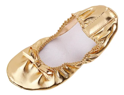 Zapatilla De Ballet Doradas MercadoLibre