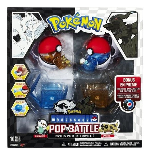 Pokemon Pop 'n Batalla Rivalidad Pack B & W De La Serie 