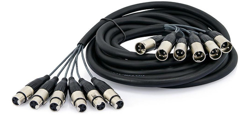 Multicabos Xlr 6 Vias Santo Angelo - 45 Mt