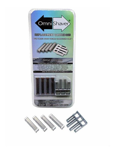 Prima Omnishaver Sustitución De Cartucho Kit De Recarga Con
