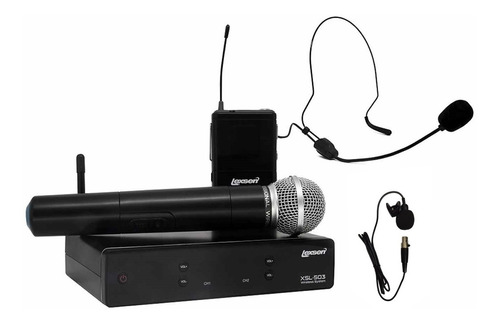 Microfone Sem Fio Bastão / Headset / Lapela Xsl-503 - Lexsen