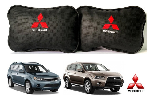 Par Cojines Asiento Mitsubishi Outlander 2008 2009 2010 2011