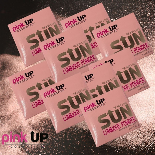 Base De Maquillaje En Polvo Pink Up Sun Luminous Powder 10g