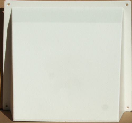 Cubierta Ventilacion Capucha Blanca 9.0 X In Para Ladrillo