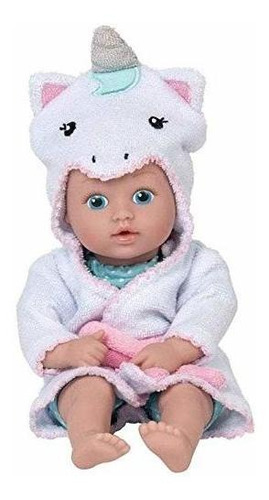 Adora Baby Bath Toy Unicornio, Muñeca De Baño De 13 Pulga.