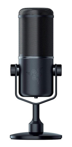 Imagen 3 de 3 de Micrófono Razer Seiren X condensador supercardioide classic black