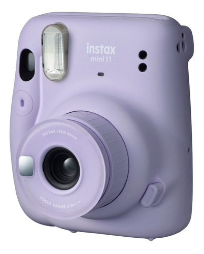 Imagen 3 de 9 de Camara Instantanea Instax Mini 11 Lila 3 Rollos Entrega