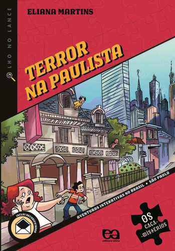 Terror na Paulista, de Martins, Eliana. Olho no Lance - Os caça-mistérios Editorial Ática, capa mole em português, 2008