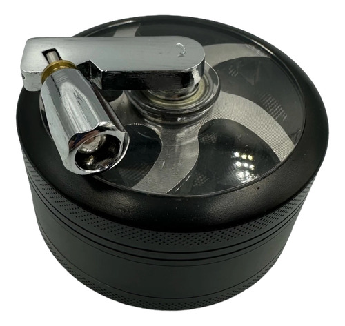 Moledor Grinder Manivela 3 Pisos Hierba Colores Metalico