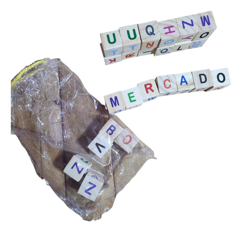 Cubos Madera Didácticos Juego Infantil Educativo