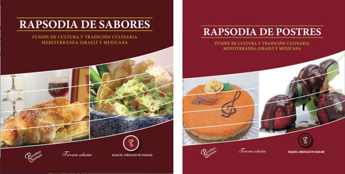 Set Libros Rapsodia De Sabores Y Postres A Precio Especial
