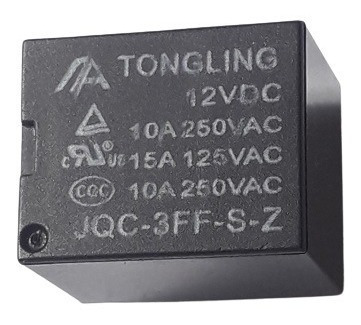 Rele Tongling Jqc-3ff-s-z Portão Eletrônico 4 Unidades 