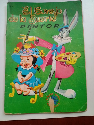 Novaro Libro Para Colorear El Conejo De La Suerte Pintor