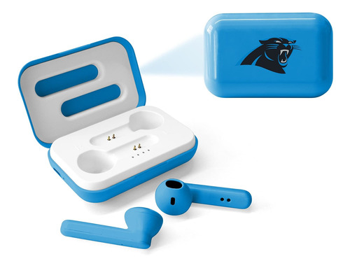 Soar Nfl True Wireless Headphones V.4, Carolina Panthers