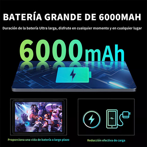 Tablet Redbeat A2 128+8gb Ram Dual-sim Con Control Parental Color Gris