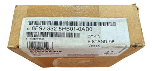 6es7332-5hb01-0ab0 Siemens Simatic S7-300 Analog Output Mod