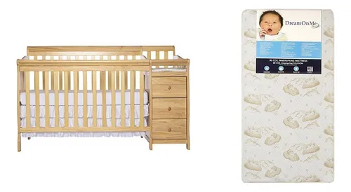 Dream on me 5 in 1 brody convertible crib with changer hotsell